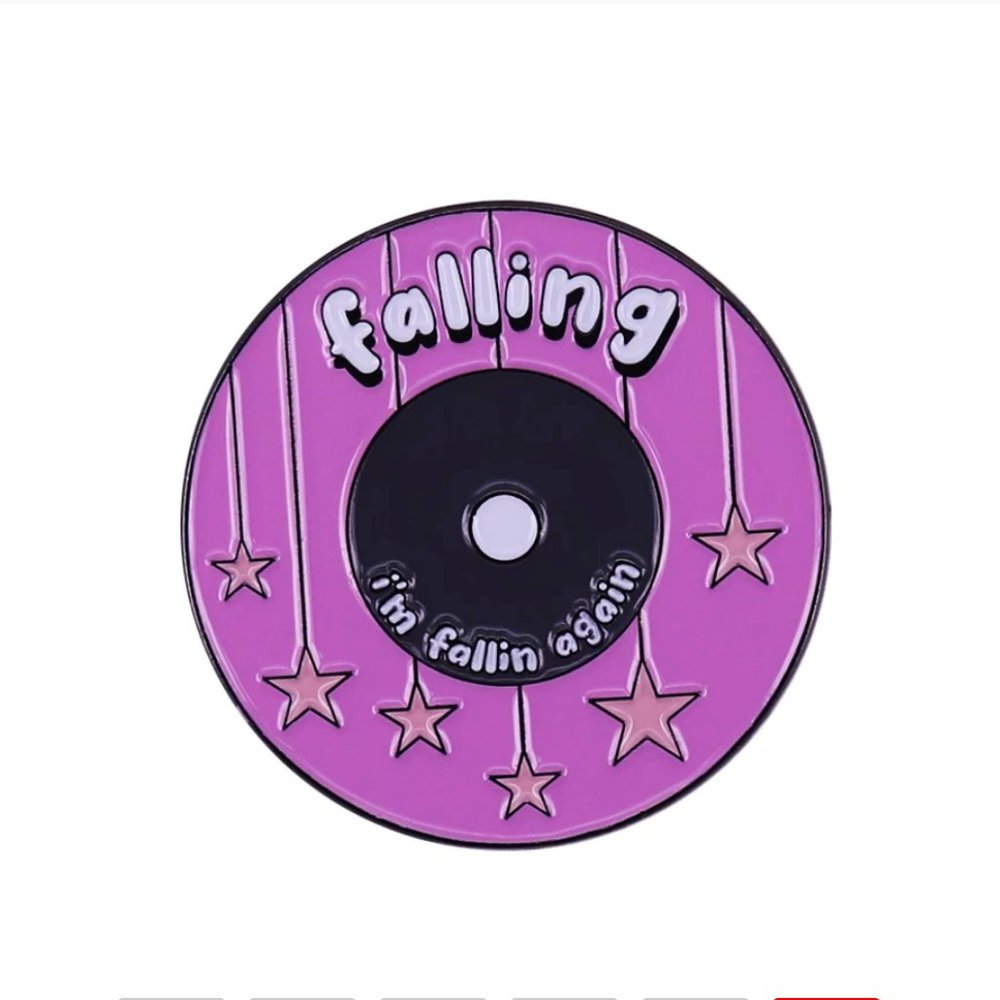 Harry Styles Falling Enamel Pin